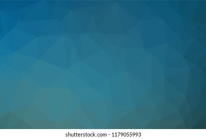 Light BLUE vector blurry hexagon texture. Modern geometrical abstract illustration with gradient. Brand new design for your business.