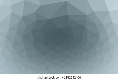 Light BLUE vector blurry hexagon pattern. Colorful illustration in abstract style with gradient. The best triangular design for your business.