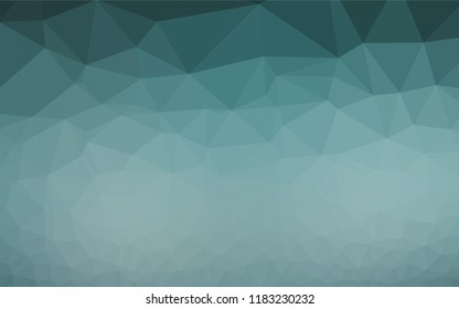 Light BLUE vector blurry hexagon template. Brand new colored illustration in blurry style with gradient. The textured pattern can be used for background.