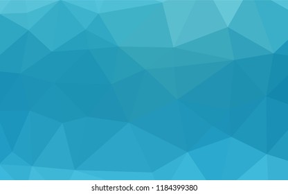 Light BLUE vector blurry hexagon pattern. Colorful abstract illustration with gradient. The elegant pattern can be used as part of a brand book.