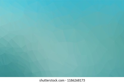 Light BLUE vector blurry hexagon pattern. Colorful illustration in abstract style with gradient. Brand new design for your business.