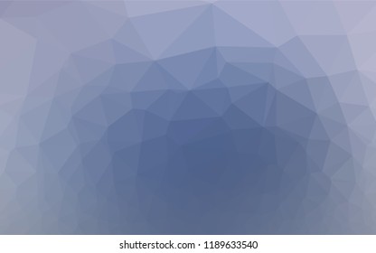 Light BLUE vector blurry hexagon texture. Colorful illustration in abstract style with gradient. The template can be used as a background for cell phones.