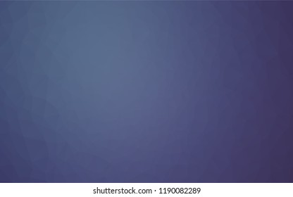 Light BLUE vector blurry hexagon pattern. A sample with polygonal shapes. The elegant pattern can be used as part of a brand book.