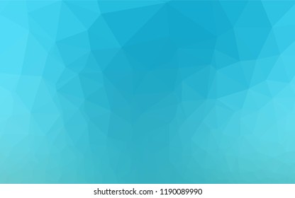 Light BLUE vector blurry hexagon texture. An elegant bright illustration with gradient. The template can be used as a background for cell phones.