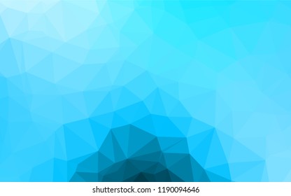 Light BLUE vector blurry hexagon texture. Brand new colored illustration in blurry style with gradient. Brand new design for your business.