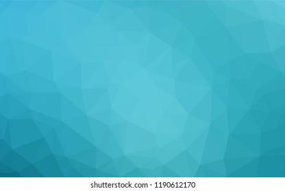 Light BLUE vector blurry hexagon texture. Geometric illustration in Origami style with gradient.  Brand new design for your business.