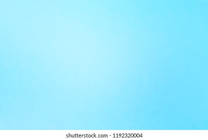 Light BLUE vector blurry hexagon pattern. Shining illustration, which consist of triangles. Brand new design for your business.