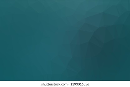 Light BLUE vector blurry hexagon pattern. Glitter abstract illustration with an elegant design. The best triangular design for your business.