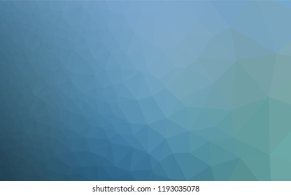Light BLUE vector blurry hexagon texture. Glitter abstract illustration with an elegant design. The completely new template can be used for your brand book.