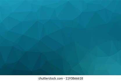 Light BLUE vector blurry hexagon template. A vague abstract illustration with gradient. The elegant pattern can be used as part of a brand book.