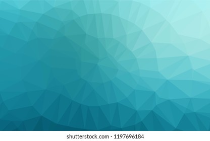 Light BLUE vector blurry hexagon texture. A vague abstract illustration with gradient. The template can be used as a background for cell phones.