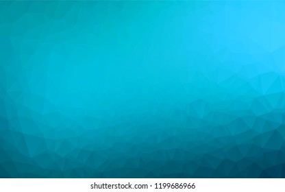 Light BLUE vector blurry hexagon texture. Creative geometric illustration in Origami style with gradient. A new texture for your design.