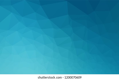 Light BLUE vector blurry hexagon template. An elegant bright illustration with gradient. Brand new style for your business design.