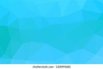 Light BLUE vector blurry hexagon texture. Shining colored illustration in a Brand new style. The completely new template can be used for your brand book.