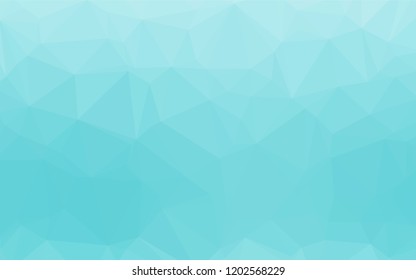 Light BLUE vector blurry hexagon texture. A sample with polygonal shapes. The elegant pattern can be used as part of a brand book.