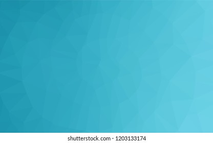 Light BLUE vector blurry hexagon template. Glitter abstract illustration with an elegant design. A completely new template for your business design.