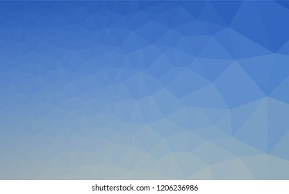 Light BLUE vector blurry hexagon texture. Shining colored illustration in a Brand new style. Brand new design for your business.