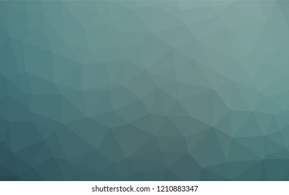 Light BLUE vector blurry hexagon template. Modern geometrical abstract illustration with gradient. A new texture for your design.