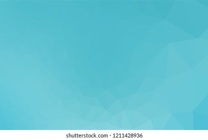 Light BLUE vector blurry hexagon texture. An elegant bright illustration with gradient. Brand new style for your business design.
