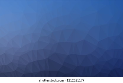 Light BLUE vector blurry hexagon pattern. Brand new colored illustration in blurry style with gradient. The textured pattern can be used for background.