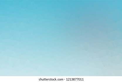 Light BLUE vector blurry hexagon texture. Colorful illustration in abstract style with gradient. The completely new template can be used for your brand book.