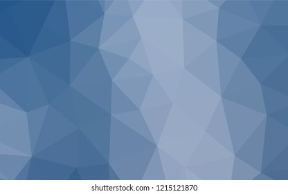 Light BLUE vector blurry hexagon texture. A completely new color illustration in a vague style. A new texture for your design.