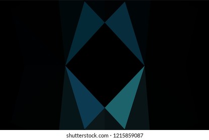 Light BLUE vector blurry hexagon texture. An elegant bright illustration with gradient. A completely new template for your business design.