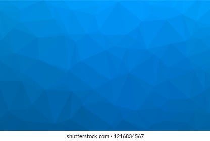 Light BLUE vector blurry hexagon texture. A completely new color illustration in a vague style. The elegant pattern can be used as part of a brand book.