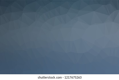 Light BLUE vector blurry hexagon texture. An elegant bright illustration with gradient. A new texture for your design.