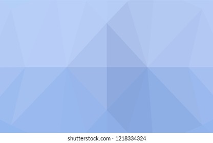 Light BLUE vector blurry hexagon texture. Creative illustration in halftone style with gradient. Brand new style for your business design.