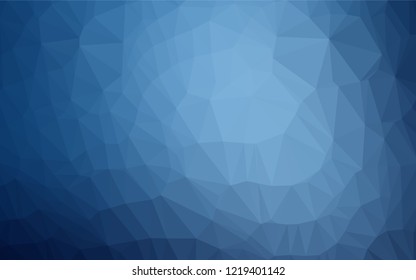 Light BLUE vector blurry hexagon texture. Brand new colored illustration in blurry style with gradient. The template can be used as a background for cell phones.