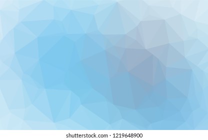 Light BLUE vector blurry hexagon pattern. Shining colored illustration in a Brand new style. Brand new style for your business design.