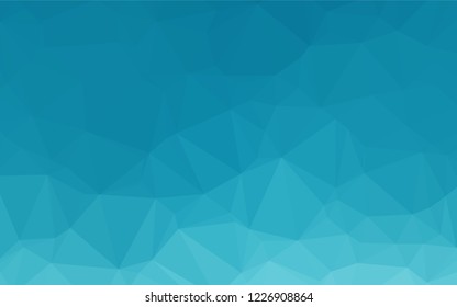 Light BLUE vector blurry hexagon template. An elegant bright illustration with gradient. Brand new design for your business.