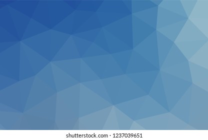 Light BLUE vector blurry hexagon texture. An elegant bright illustration with gradient. A new texture for your design.