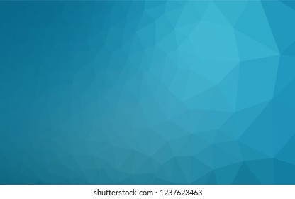 Light BLUE vector blurry hexagon pattern. Shining colored illustration in a Brand new style. Brand new design for your business.