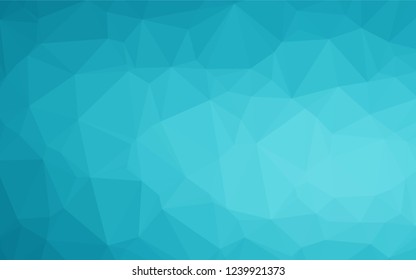 Light BLUE vector blurry hexagon texture. A vague abstract illustration with gradient. The elegant pattern can be used as part of a brand book.