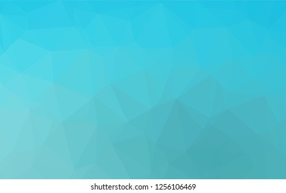 Light BLUE vector blurry hexagon texture. Colorful illustration in abstract style with gradient. The completely new template can be used for your brand book.
