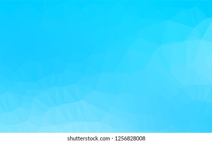 Light BLUE vector blurry hexagon texture. Colorful abstract illustration with gradient. The elegant pattern can be used as part of a brand book.