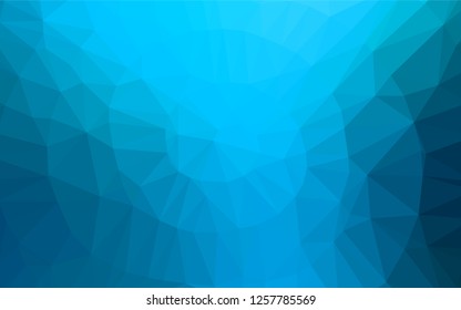 Light BLUE vector blurry hexagon template. Colorful illustration in abstract style with gradient. Brand new design for your business.