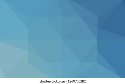 Light BLUE vector blurry hexagon template. A vague abstract illustration with gradient. Brand new design for your business.