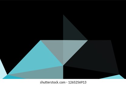 Light BLUE vector blurry hexagon pattern. Brand new colored illustration in blurry style with gradient. The textured pattern can be used for background.