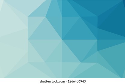Light BLUE vector blurry hexagon texture. Shining colored illustration in a Brand new style. The textured pattern can be used for background.