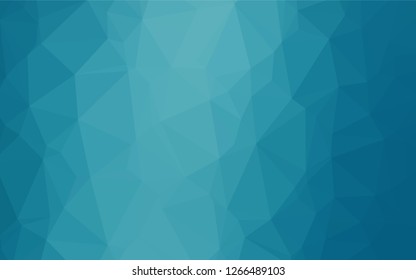 Light BLUE vector blurry hexagon pattern. Shining colored illustration in a Brand new style. The textured pattern can be used for background.