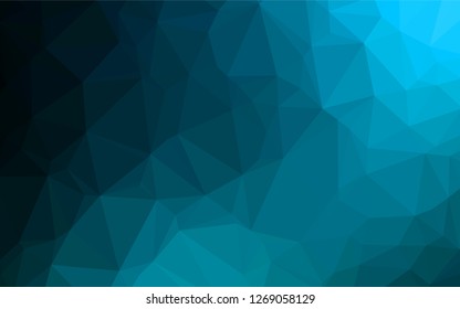 Light BLUE vector blurry hexagon texture. Brand new colored illustration in blurry style with gradient. Brand new design for your business.
