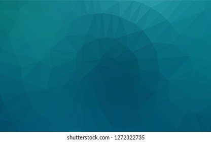 Light BLUE vector blurry hexagon pattern. Modern geometrical abstract illustration with gradient. Brand new style for your business design.