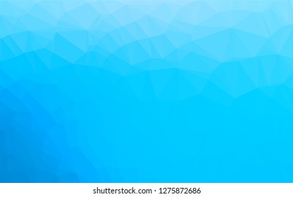 Light BLUE vector blurry hexagon texture. Brand new colored illustration in blurry style with gradient. A new texture for your design.
