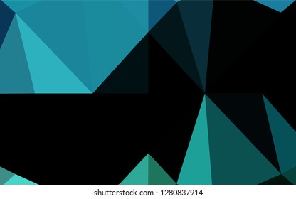 Light BLUE vector blurry hexagon texture. Glitter abstract illustration with an elegant design. A completely new template for your business design.
