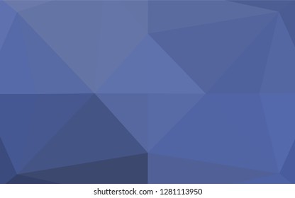 Light BLUE vector blurry hexagon template. Colorful illustration in abstract style with gradient. Brand new style for your business design.
