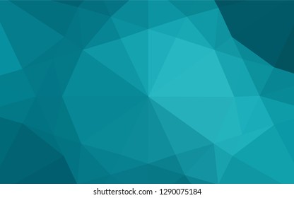 Light BLUE vector blurry hexagon pattern. An elegant bright illustration with gradient. A completely new design for your business.