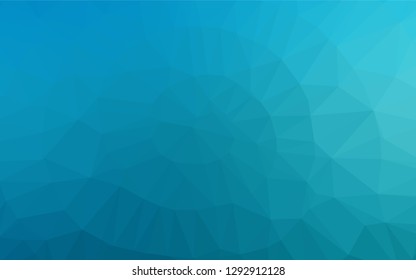 Light BLUE vector blurry hexagon texture. Shining colored illustration in a Brand new style. The textured pattern can be used for background.